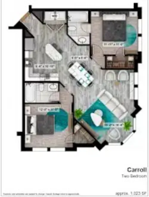 Square9 Denton FloorPlan 9