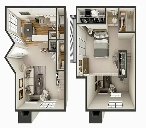 Summit on the Lake Fort Worth Floorplan 1