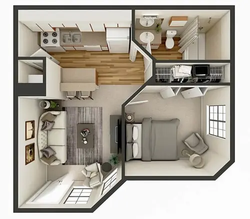 Summit on the Lake Fort Worth Floorplan 2