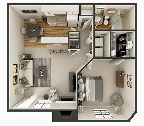Summit on the Lake Fort Worth Floorplan 3