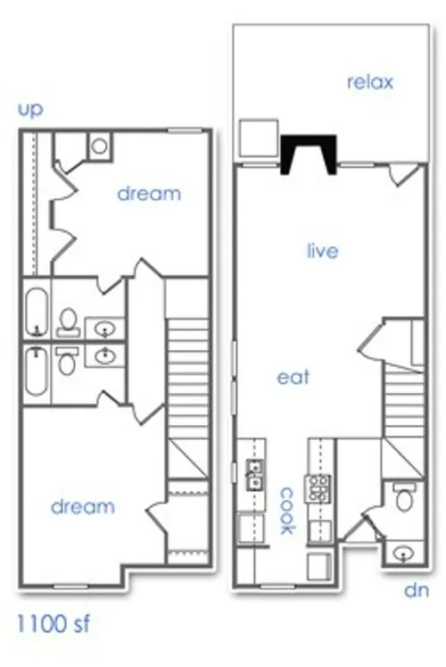 Sycamore Square Denton FloorPlan 3