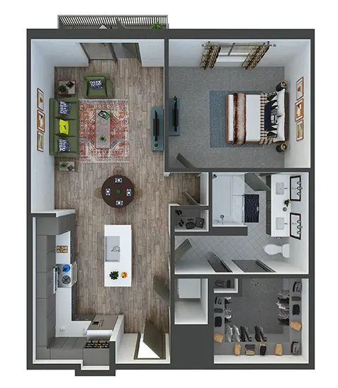The Bowery at Southside Fort Worth Floorplan 10