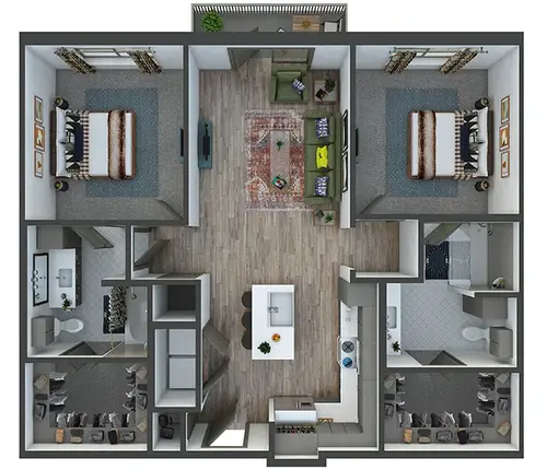 The Bowery at Southside Fort Worth Floorplan 11