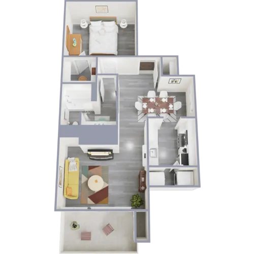 The Carmin Arlington Floorplan 4