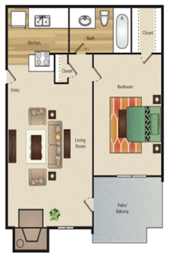 The Crosby Fort Worth Floorplan 3