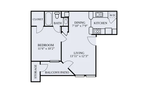The Enclave at Arlington Floorplan 1
