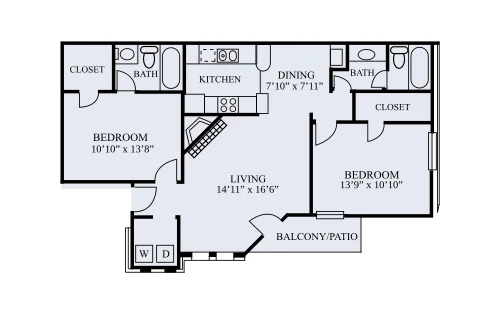 The Enclave at Arlington Floorplan 7