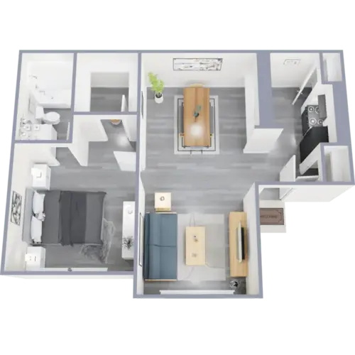 The Encore on Mustang Grapevine Floorplan 1