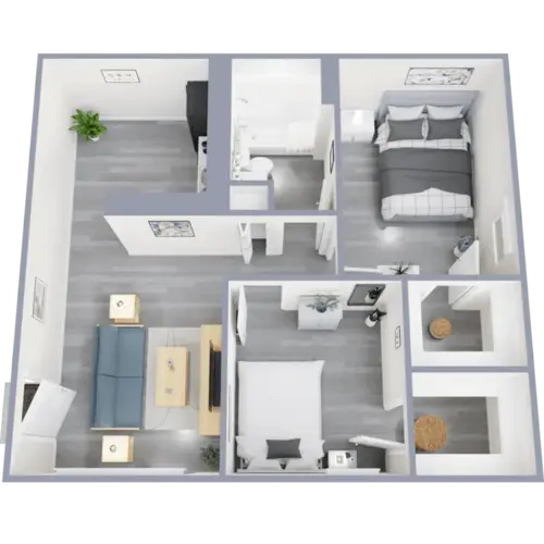 The Encore on Mustang Grapevine Floorplan 3
