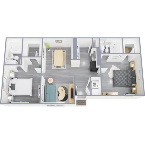 The Encore on Mustang Grapevine Floorplan 4