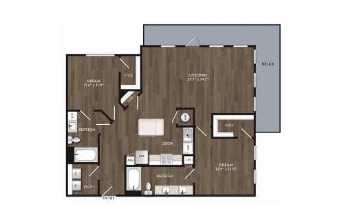 The Grove at La Frontera Arlington Floorplan 11