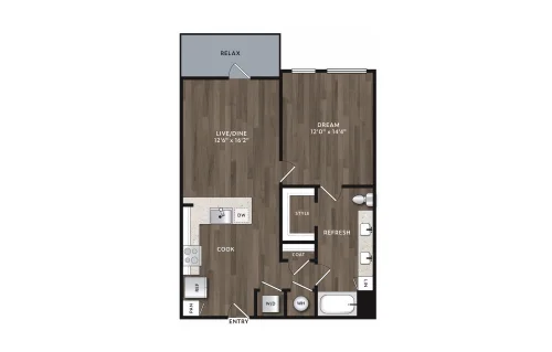The Grove at La Frontera Arlington Floorplan 2