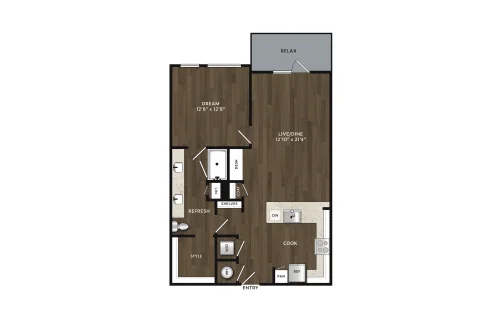 The Grove at La Frontera Arlington Floorplan 3