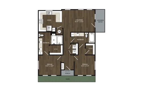 The Grove at La Frontera Arlington Floorplan 7