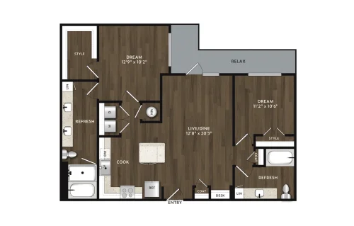 The Grove at La Frontera Arlington Floorplan 8