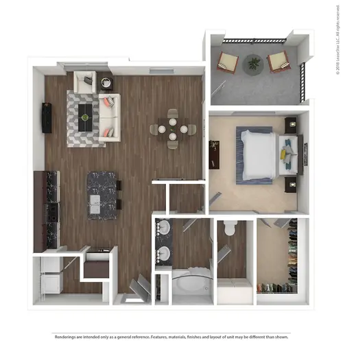 The Hadley Riverside Fort Worth Floorplan 11