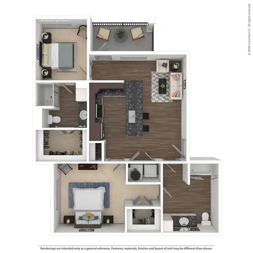 The Hadley Riverside Fort Worth Floorplan 17