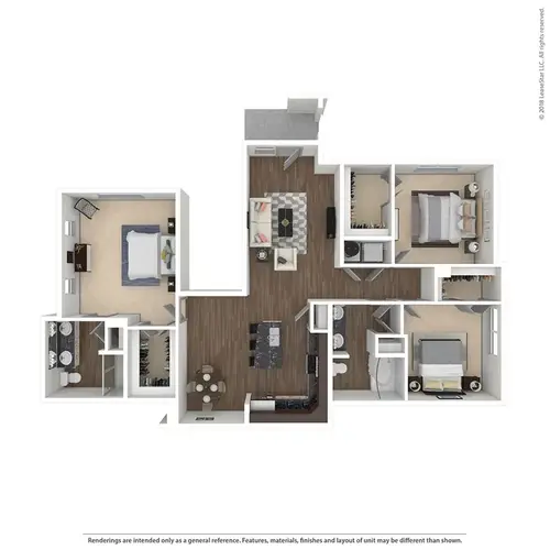 The Hadley Riverside Fort Worth Floorplan 22