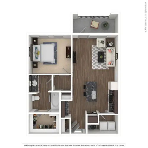 The Hadley Riverside Fort Worth Floorplan 8
