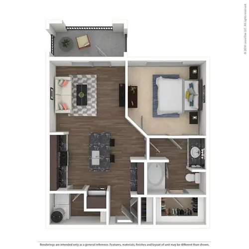 The Hadley Riverside Fort Worth Floorplan 9