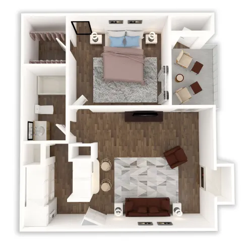 The Haven at Chisholm Trail Fort Worth Floorplan 2