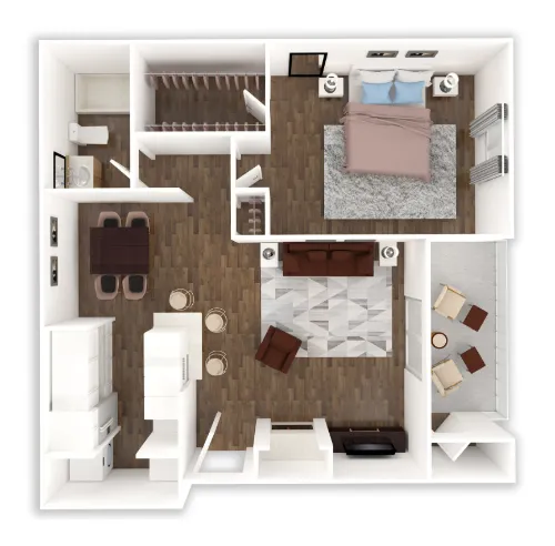 The Haven at Chisholm Trail Fort Worth Floorplan 3