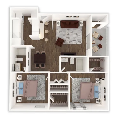 The Haven at Chisholm Trail Fort Worth Floorplan 5