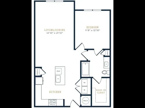 The Hightone Denton FloorPlan 2