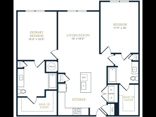 The Hightone Denton FloorPlan 5