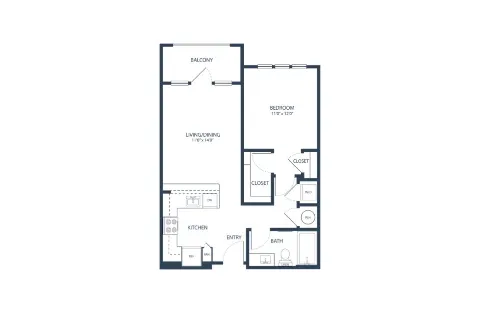 The Holston Roanoke Floorplan 1