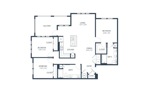 The Holston Roanoke Floorplan 11