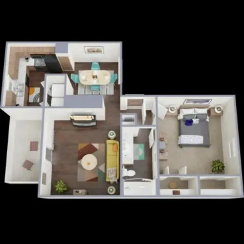 The Hub Arlington FloorPlan 3
