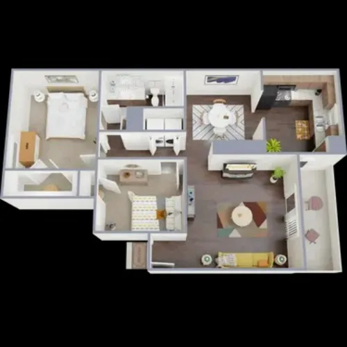 The Hub Arlington FloorPlan 7
