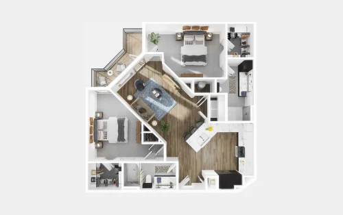 The Huntley Fort Worth Floorplan 10