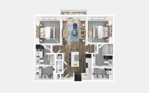 The Huntley Fort Worth Floorplan 9