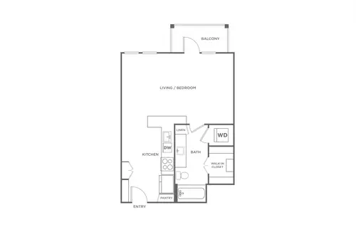 The Jackson at Viridian Arlington Floorplan 1