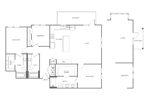 The Jackson at Viridian Arlington Floorplan 10