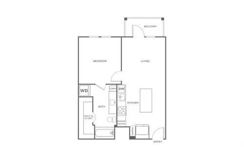 The Jackson at Viridian Arlington Floorplan 3