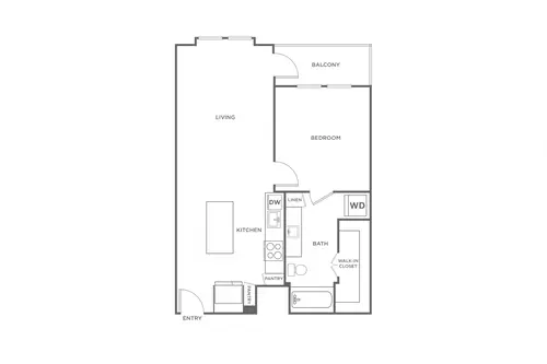 The Jackson at Viridian Arlington Floorplan 4