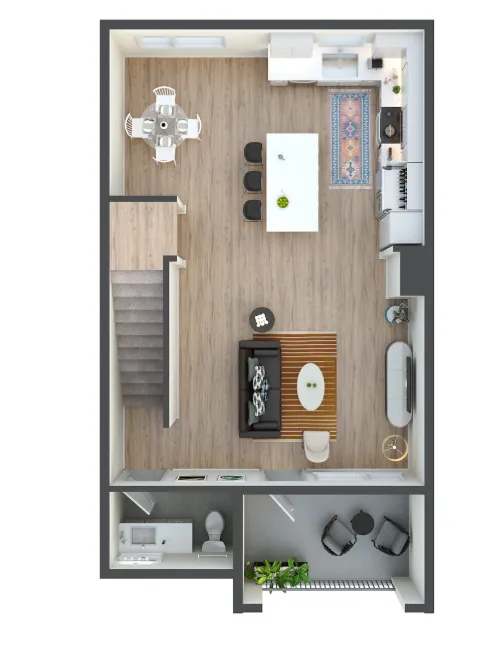The Jameson at the Bluffs Fort Worth Apartment Floorplan 17
