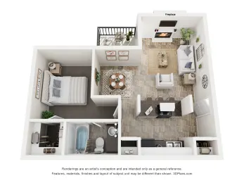 The Jones Arlington Floorplan 2