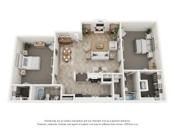 The Jones Arlington Floorplan 3