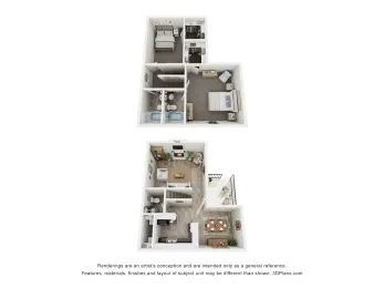 The Jones Arlington Floorplan 4