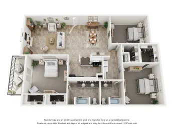 The Jones Arlington Floorplan 5
