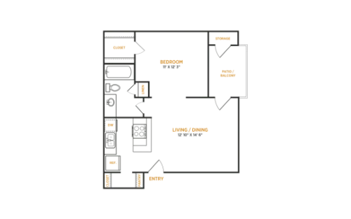 The Kace Grand Prairie Floorplan 2