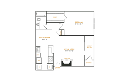 The Kace Grand Prairie Floorplan 5
