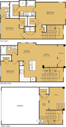 The Kelley at Samuels Ave Fort Worth Floorplan 13