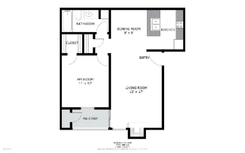The Kimberly Fort Worth Floorplan 2