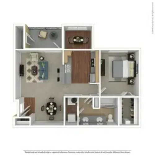 The Lodge at Pecan Creek FloorPlan 2