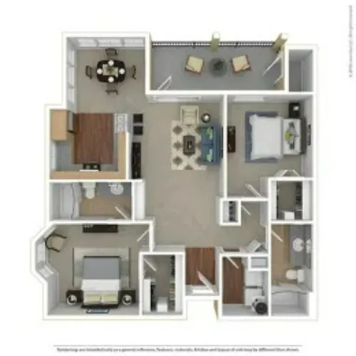 The Lodge at Pecan Creek FloorPlan 5
